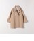 《一部追加予約》【WEB限定】PURE WOOL スタンド & テーラード ハーフ コート