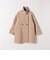 《一部追加予約》【WEB限定】PURE WOOL スタンド & テーラード ハーフ コート