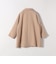 《一部追加予約》【WEB限定】PURE WOOL スタンド & テーラード ハーフ コート