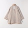 《一部追加予約》【WEB限定】PURE WOOL スタンド & テーラード ハーフ コート