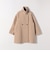 《一部追加予約》【WEB限定】PURE WOOL スタンド & テーラード ハーフ コート