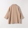 《一部追加予約》【WEB限定】PURE WOOL スタンド & テーラード ハーフ コート