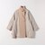 《一部追加予約》【WEB限定】PURE WOOL スタンド & テーラード ハーフ コート