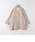 《一部追加予約》【WEB限定】PURE WOOL スタンド & テーラード ハーフ コート