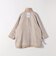 《一部追加予約》【WEB限定】PURE WOOL スタンド & テーラード ハーフ コート