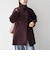 《一部追加予約》【WEB限定】PURE WOOL スタンド & テーラード ハーフ コート