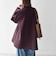 《一部追加予約》【WEB限定】PURE WOOL スタンド & テーラード ハーフ コート