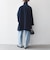 《一部追加予約》【WEB限定】PURE WOOL スタンド & テーラード ハーフ コート