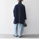 《一部追加予約》【WEB限定】PURE WOOL スタンド & テーラード ハーフ コート