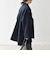 《一部追加予約》【WEB限定】PURE WOOL スタンド & テーラード ハーフ コート