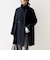 《一部追加予約》【WEB限定】PURE WOOL スタンド & テーラード ハーフ コート