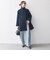 《一部追加予約》【WEB限定】PURE WOOL スタンド & テーラード ハーフ コート