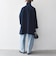 《一部追加予約》【WEB限定】PURE WOOL スタンド & テーラード ハーフ コート