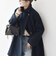 《一部追加予約》【WEB限定】PURE WOOL スタンド & テーラード ハーフ コート