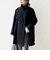 《一部追加予約》【WEB限定】PURE WOOL スタンド & テーラード ハーフ コート