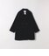 《一部追加予約》【WEB限定】PURE WOOL スタンド & テーラード ハーフ コート
