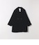 《一部追加予約》【WEB限定】PURE WOOL スタンド & テーラード ハーフ コート