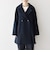 《一部追加予約》【WEB限定】PURE WOOL スタンド & テーラード ハーフ コート
