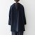 《一部追加予約》【WEB限定】PURE WOOL スタンド & テーラード ハーフ コート