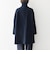 《一部追加予約》【WEB限定】PURE WOOL スタンド & テーラード ハーフ コート