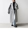 《一部追加予約》【WEB限定】PURE WOOL ロング テーラード コート