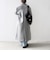 《一部追加予約》【WEB限定】PURE WOOL ロング テーラード コート