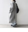 《一部追加予約》【WEB限定】PURE WOOL ロング テーラード コート
