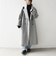 《一部追加予約》【WEB限定】PURE WOOL ロング テーラード コート
