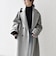 《一部追加予約》【WEB限定】PURE WOOL ロング テーラード コート