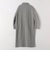 《一部追加予約》【WEB限定】PURE WOOL ロング テーラード コート