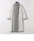 《一部追加予約》【WEB限定】PURE WOOL ロング テーラード コート