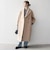 《一部追加予約》【WEB限定】PURE WOOL ロング テーラード コート