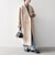 《一部追加予約》【WEB限定】PURE WOOL ロング テーラード コート