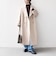 《一部追加予約》【WEB限定】PURE WOOL ロング テーラード コート