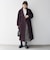 《一部追加予約》【WEB限定】PURE WOOL ロング テーラード コート