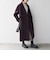 《一部追加予約》【WEB限定】PURE WOOL ロング テーラード コート
