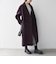 《一部追加予約》【WEB限定】PURE WOOL ロング テーラード コート