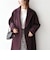 《一部追加予約》【WEB限定】PURE WOOL ロング テーラード コート