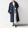 《一部追加予約》【WEB限定】PURE WOOL ロング テーラード コート