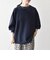 【WEB限定】〈手洗い可能〉ダブルフェイス ボリュームスリーブ ニット プルオーバー