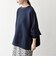 【WEB限定】〈手洗い可能〉ダブルフェイス ボリュームスリーブ ニット プルオーバー