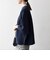 【WEB限定】〈手洗い可能〉ダブルフェイス ボリュームスリーブ ニット プルオーバー