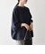 【WEB限定】〈手洗い可能〉ダブルフェイス ボリュームスリーブ ニット プルオーバー