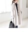 《一部追加予約》PURE WOOL スタンド & ステンカラー ロング コート