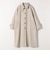 《一部追加予約》PURE WOOL スタンド & ステンカラー ロング コート