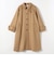 《一部追加予約》PURE WOOL スタンド & ステンカラー ロング コート
