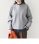 SHIPS Colors:〈手洗い可能〉CASHMILE(R) サドルショルダー ニット