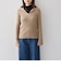 SHIPS Colors:〈手洗い可能〉リブ スキッパー ニット