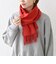 カシミヤ ソリッド マフラー 26AW◆
