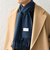 カシミヤ ソリッド マフラー 26AW◆